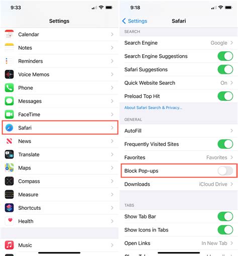 How to Allow PopUps on iPhone