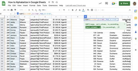 How to Alphabetize in Google Sheets (Sort Alphabetically)