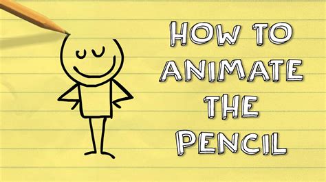 How to Animate the Pencil Pencilmation Tutorial 3 YouTube