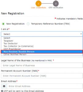 How to Apply for GST Registration as a Nonresident Taxable Person