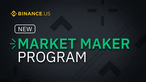 How to Apply for the Binance Market Maker Program