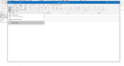 How to Attach a Document to an Email in Outlook