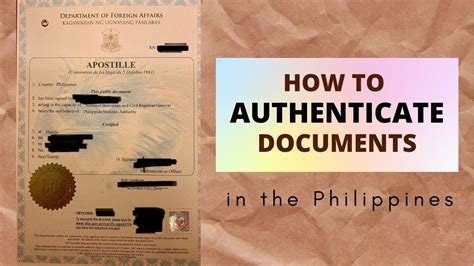 How to Authenticate Documents in the Philippines …