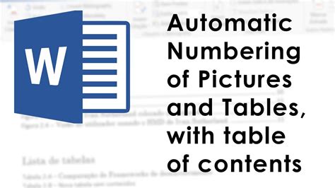 How to Auto Number the Captions for Tables or Pictures in Your Word …