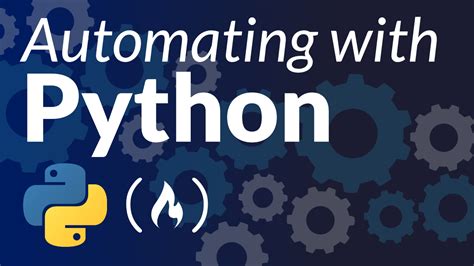 How to Automate Work Using Python - freeCodeCamp.org