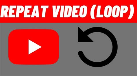 How to Automatically Repeat Loop YouTube Videos