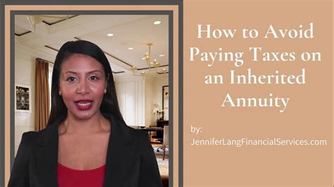 How to Avoid Paying Taxes on an Inherited Annuity - Yahoo!