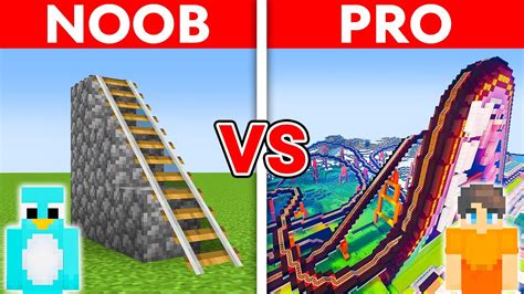 How to BUILD a PRO ROLLERCOASTER in MINECRAFT! YouTube