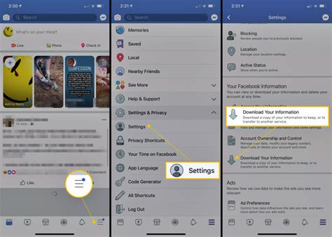 How to Back Up All Your Facebook Data Download Your FB Archive