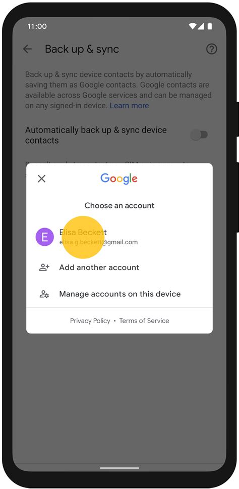 How to Back Up Contacts to Google