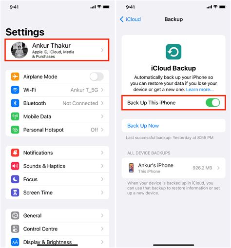How to Back Up iPhone X to iCloud and Mac