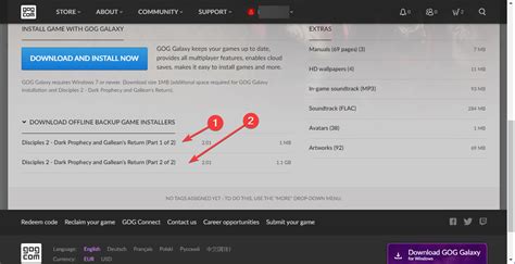 How to Backup GOG Games Using Offline Game Installers