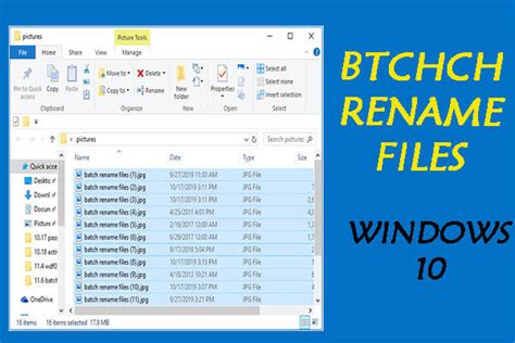 How to Batch Rename Files in Windows 10