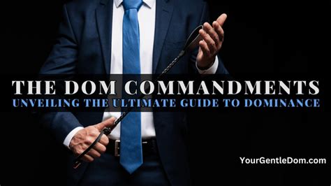 How to Be a Good Dom A Path to Connection