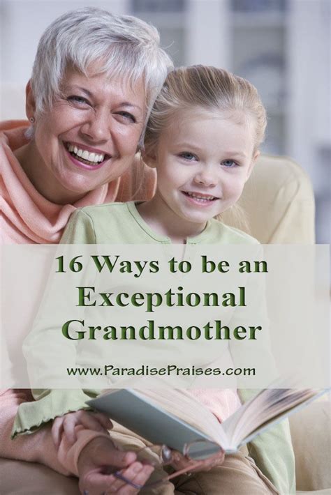 How to Be a Good Grandmother (with Pictures)