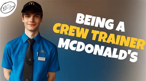 How to Become a McDonalds Crew Trainer?