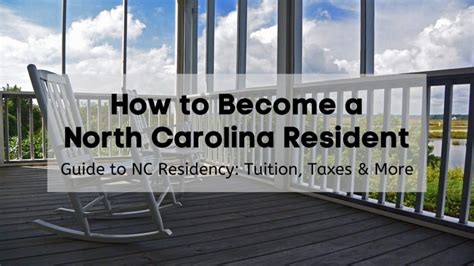 How to Become a North Carolina Resident [2024]