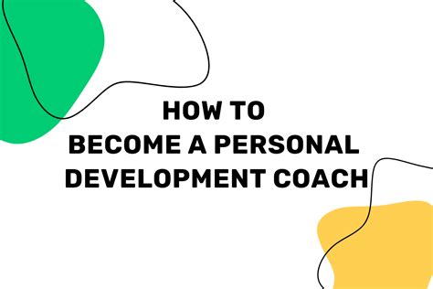 How to Become a Personal Development Coach | Yes Supply TM