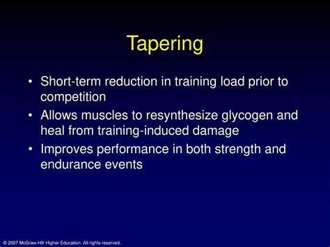 How to Begin Tapering Prior to an Endurance Competition