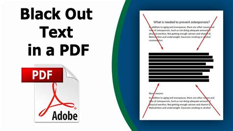 How to Black Out Text in Acrobat Techwalla