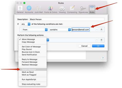 How to Block Email Addresses in macOS Mail