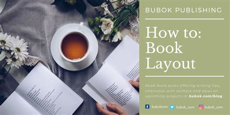 How to Book Layout layout and formatting advice for authors