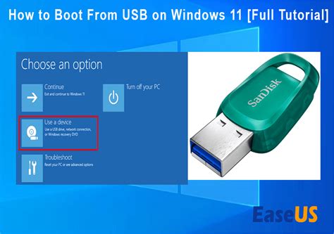 How to Boot From a USB Device