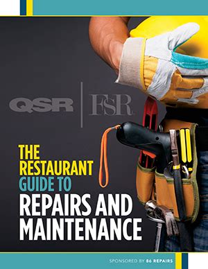 How to Budget for Restaurant Maintenance FSR magazine