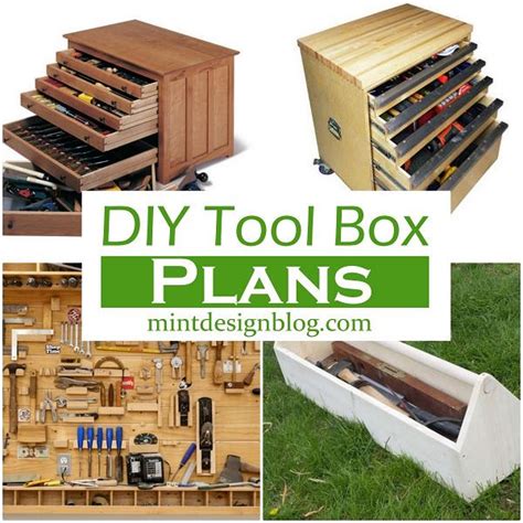 How to Build A DIY Wooden Tool Box TheDIYPlan