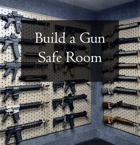 How to Build A Gun Safe Room Fortified Estate