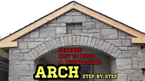 How to Build Arches With Natural Stone YouTube