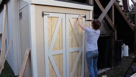 How to Build Double Shed Doors [Step by Step Guide]