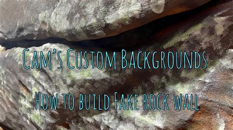 How to Build Fake Rock Wall Beaches Scaly Beasts Green Tree Python