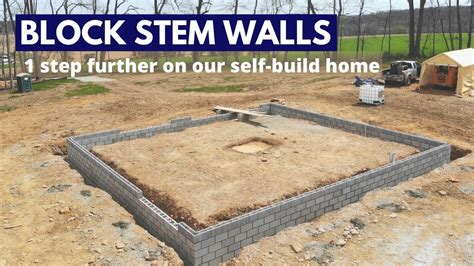 How to Build Foundation Walls
