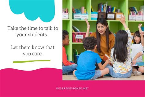 How to Build Relationship with Students Using 7 Easy Tips Desert Designed