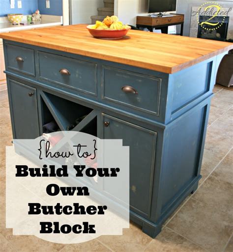 How to Build Your Own Butcher Block Addicted 2 DIY