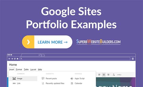 How to Build Your Writer’s Portfolio on Google Sites for …