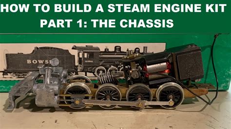 How to Build a Basic HO Scale Steam Engine Kit Part 1 The Chassis