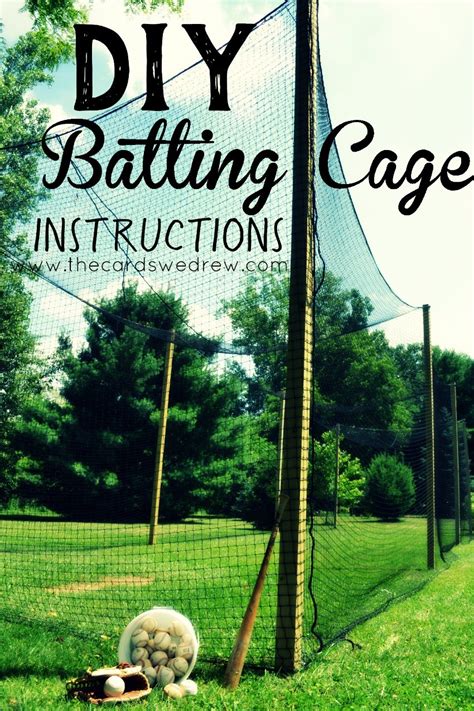 How to Build a Batting Cage
