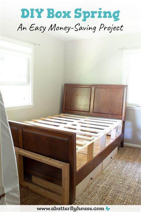 How to Build a Box Spring A Butterfly House