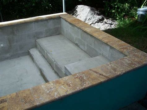 How to Build a Concrete Block Swimming Pool eBay