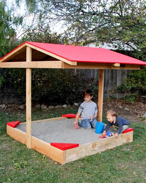 How to Build a Covered Sandbox HGTV