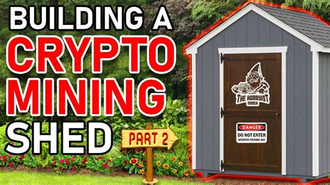 How to Build a Crypto Mining Shed for Bitcoin and GPU Mining YouTube