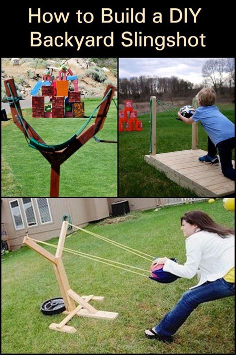 How to Build a DIY Backyard Slingshot DIY projects for everyone!