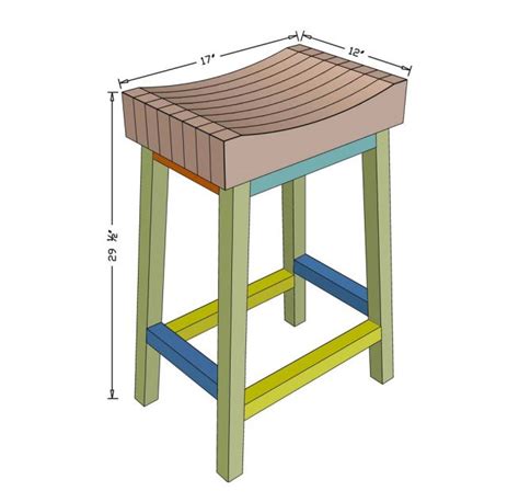 How to Build a DIY Bar Stool TheDIYPlan