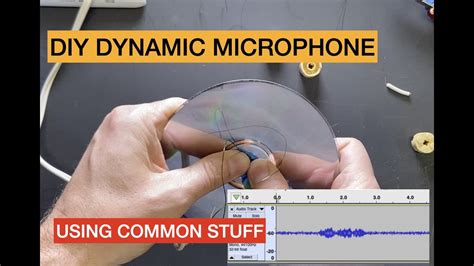 How to Build a DIY Dynamic Microphone With Some Wire and a YouTube