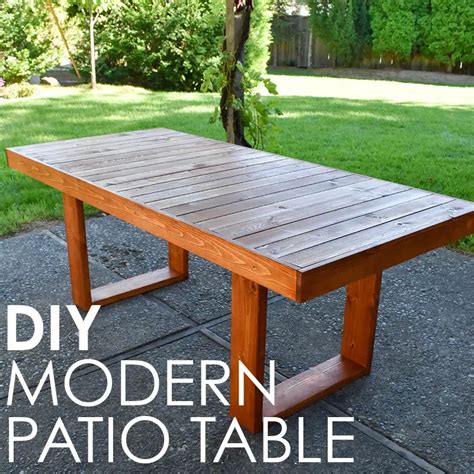 How to Build a DIY Outdoor Table