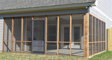 How to Build a DIY ScreenedIn Porch