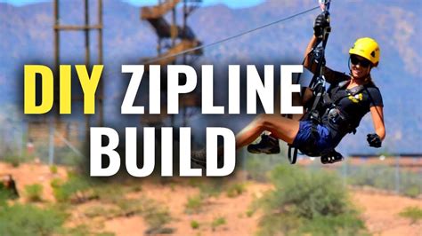 How to Build a DIY Zip Line! YouTube