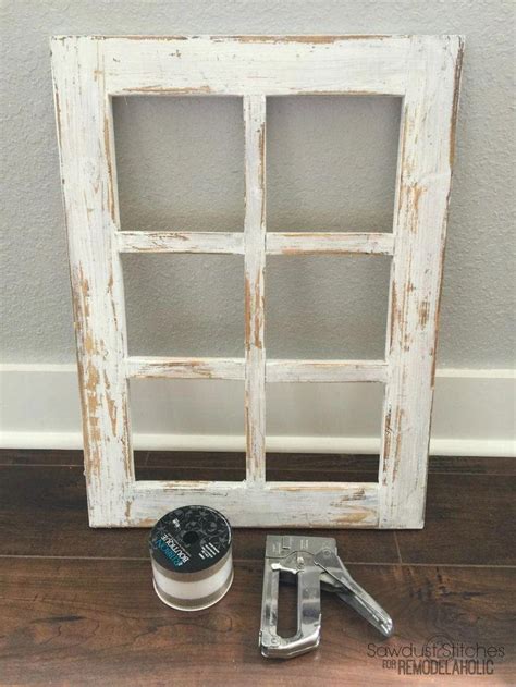 How to Build a Decorative Window Frame From Just ONE Board Remodelaholic